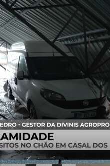 Tempestade Kristin arrasou antiga adega cooperativa em Casal dos Frades